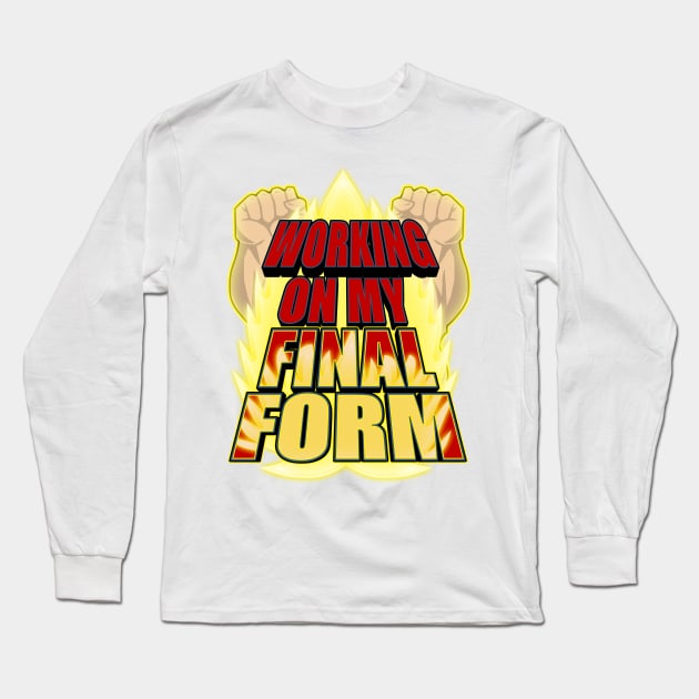 Working on my Final Form Long Sleeve T-Shirt by DoctorBadguy